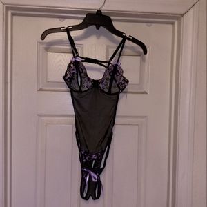 Fredericks of Hollywood Bodysuit Lingerie, Small, NWT